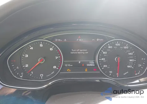 2017 Audi A8 L 3.0T z USA, uszkodzony, nr VIN WAU44AFD1HN020856